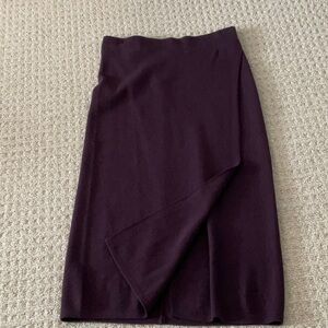 Banana republic faux wrap knit skirt size small nwt